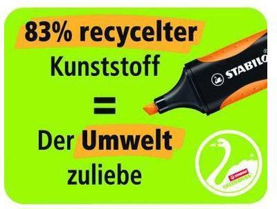 Image du produit STABILO Surligneur GREEN BOSS (Jaune, 2 mm, 1 x)