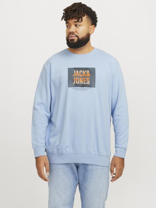 Produktbild Jack & Jones Plus Size Logo Sweatshirt Sweatshirt (7XL)