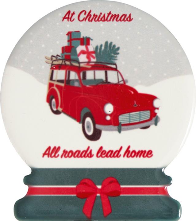 Actual product image Greengate Christmas Car Magnet red Set4 (1 -part)