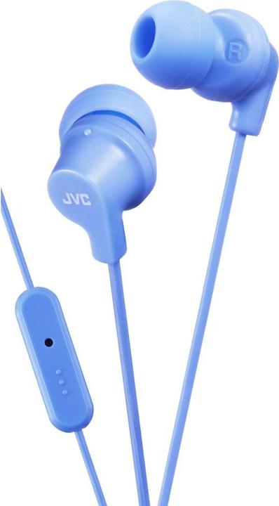Produktbild JVC HA-FR15-LA-E Colourful inner ear headphones with remote & mic, Headset, In-ear, Calls/Music, Blu (Kabelgebunden)