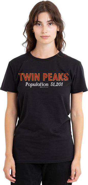 Actual product image Twin Peaks Unisex Adult Population T-Shirt (XL)