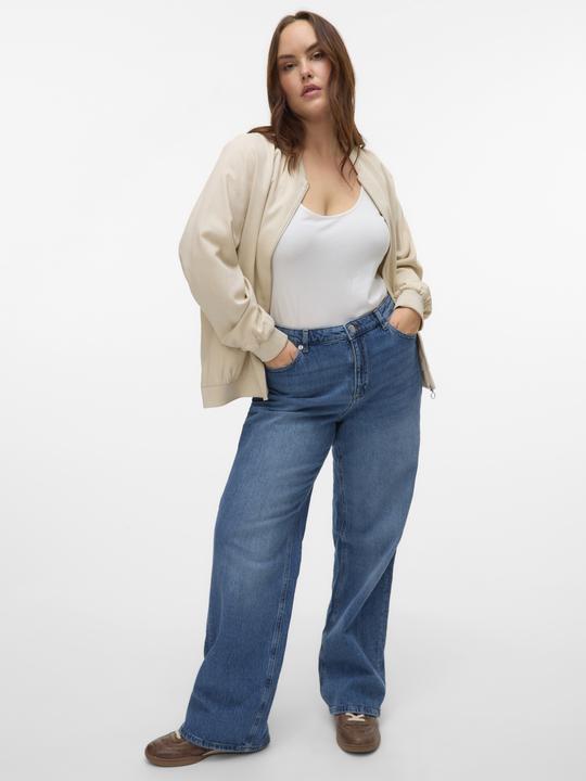 Immagine prodotto Vero Moda VMCTESSA Hohe Taille Weiter Beinschnitt Jeans Weit geschnitten (46)