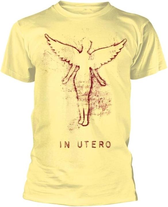 Actual product image Nirvana Mens In Utero Printed Cotton T-Shirt (M)