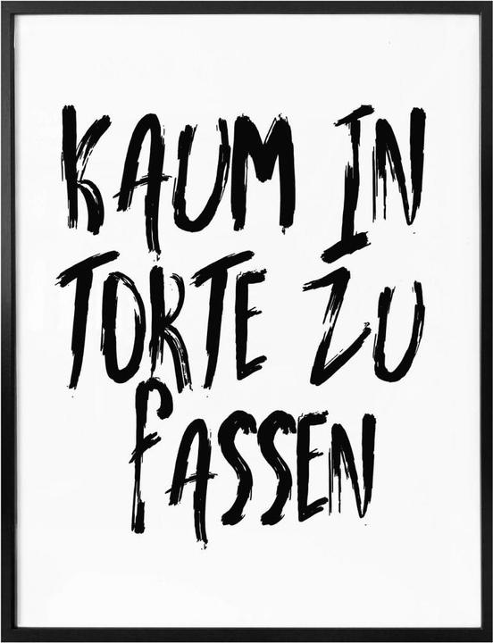 Produktbild Trenddeko Kaum in Torte zu fassen (24 x 30 cm)
