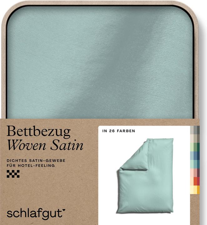 Actual product image schlafgut Woven Satin (Duvet cover, 140 x 200 cm)