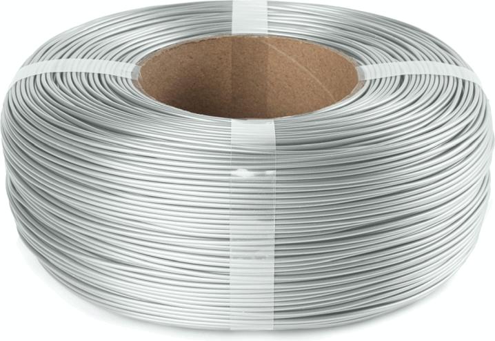 Image du produit The Filament ReFill PLA 1.75mm SILVER ALUMINIUM 1kg (PLA, 1.75 mm, 1000 g, Argent)