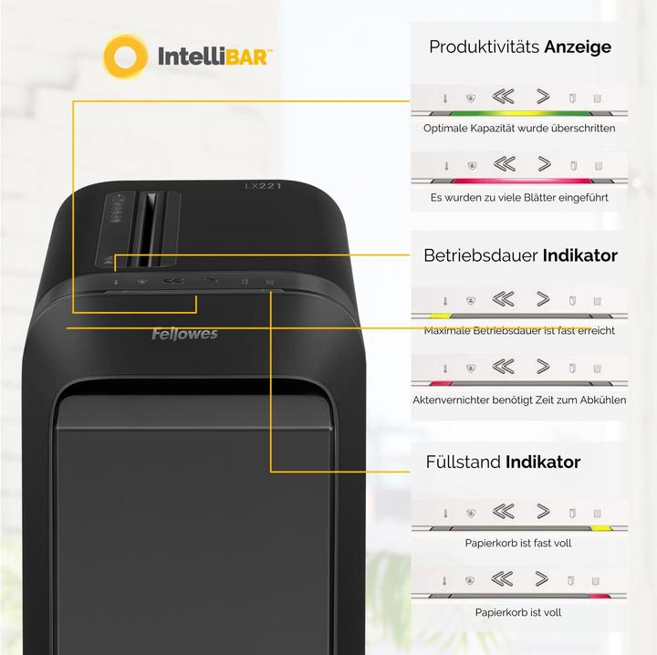 Image du produit Fellowes Powershred LX221 (Micro-coupe)