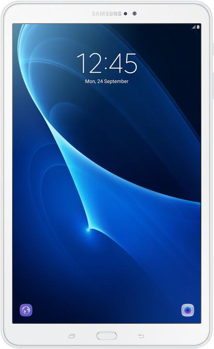 Produktbild Samsung Galaxy Tab A (4G, 10.10", 16 GB, Pearl White)