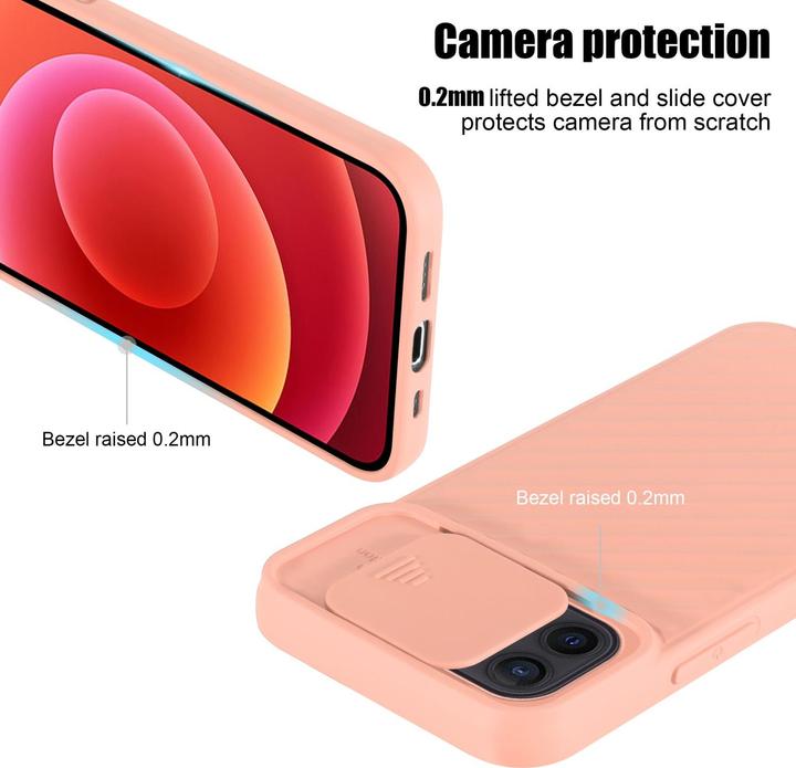 Produktbild Cadorabo TPU Cover mit Kamera Schutz (Apple iPhone 12 mini)