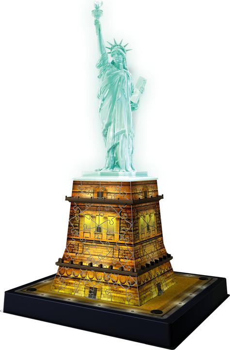Produktbild Ravensburger Freiheitsstatue bei Nacht (108 Teile)