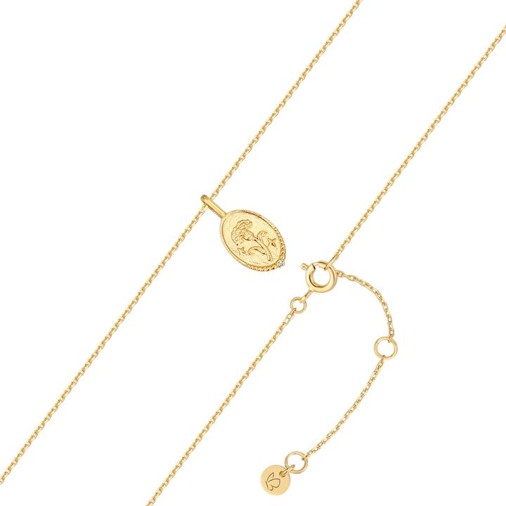 Produktbild Glanzstücke München Damen Halskette Geburtsblume Januar Nelke - 37180 (Sterling Silber, 40 - 45 cm)