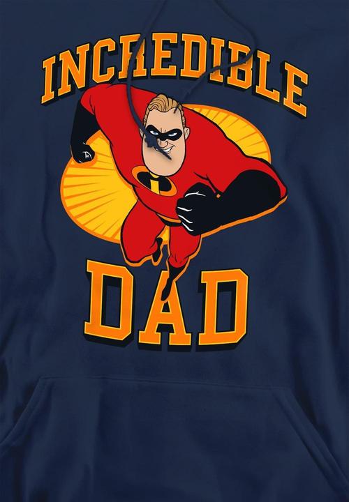 Image du produit - Sweat à capuche INCREDIBLE DAD - Homme (M)
