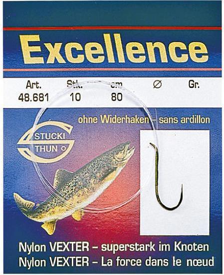 Immagine prodotto Stucki Fishing Eccellenza ganci barbless incollati