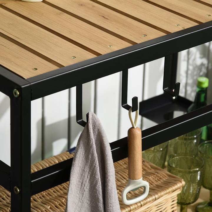 Produktbild Outsunny Servierwagen