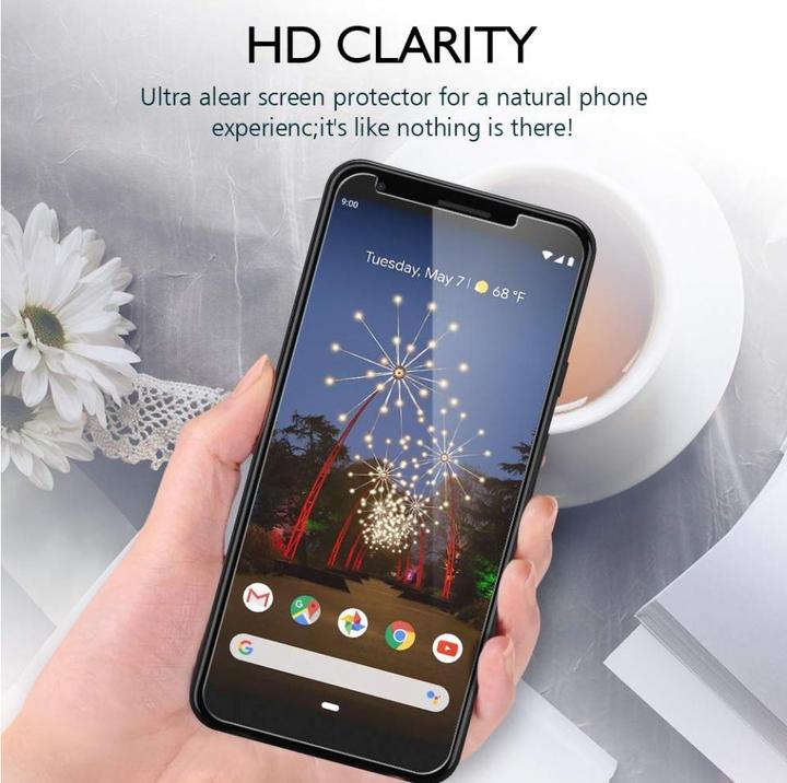 Image du produit Screenguard Google Pixel 3a Protection en verre blindé Case Friendly Design (1 pièce(s), Google Pixel 3a)