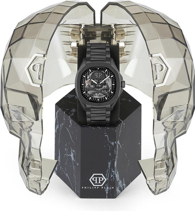 Actual product image Philipp Plein PWRAA0423 High-Conic Automatic Men's Watch 42mm 5ATM (Analogue wristwatch, 42 mm)