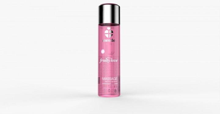 Productafbeelding Swede Fruity Love Massage Sprankelende Aardbeienwijn 120 ml (120 ml)