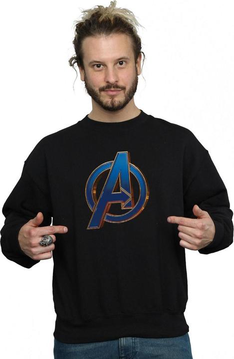 Immagine prodotto Felpa uomo Avengers Endgame Heroic Logo in cotone (5XL)