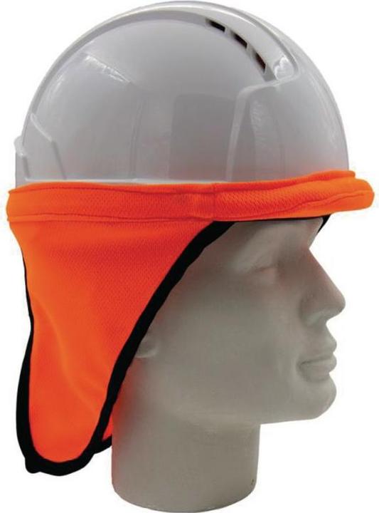 Actual product image Thomi Neck protection fluorescent orange (Hearing protection replacement pads)