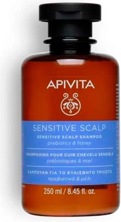 Produktbild Apivita Holistic Hair Care Prebiotics & Honey (250 ml, Flüssiges Shampoo)