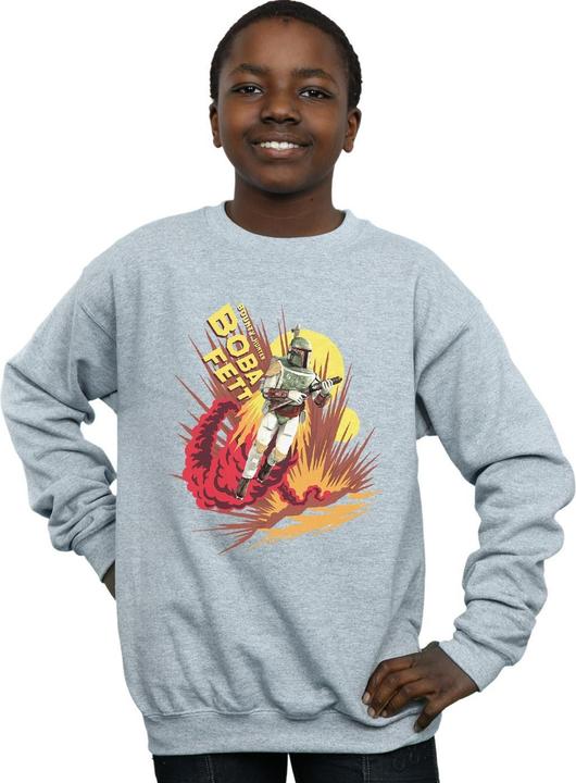 Immagine prodotto Star Wars Boba Fett Rocket Powered Felpa Ragazzi (116)