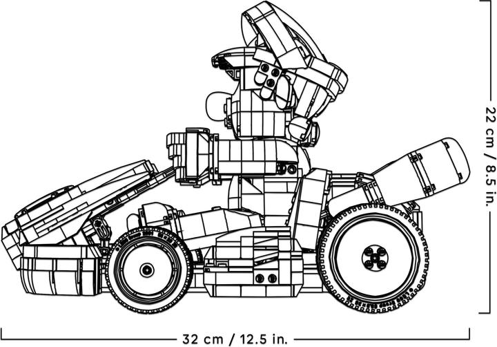 Image du produit LEGO Mario & Standard-Kart (72037, LEGO difficiles à trouver, LEGO Super Mario)