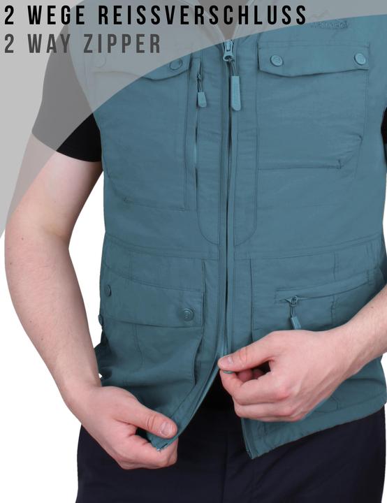 Actual product image Normani Men's outdoor waistcoat Kudu - 1485 (8XL)