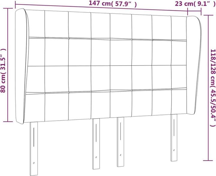 Immagine prodotto VidaXL Sherwynd (147 x 23 x 128 cm)