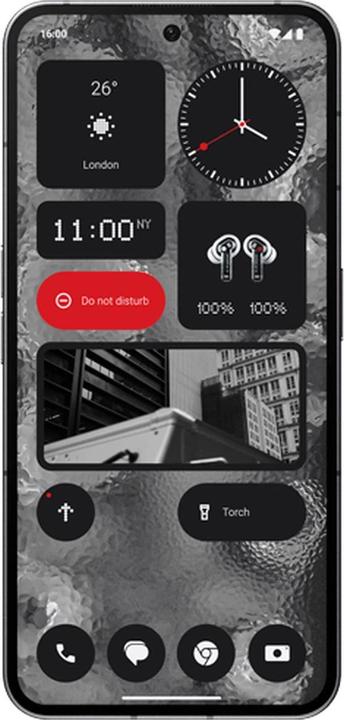 Nothing Phone (2) (128 GB, Grau, 6.70", Dual SIM, 50 Mpx, 5G)