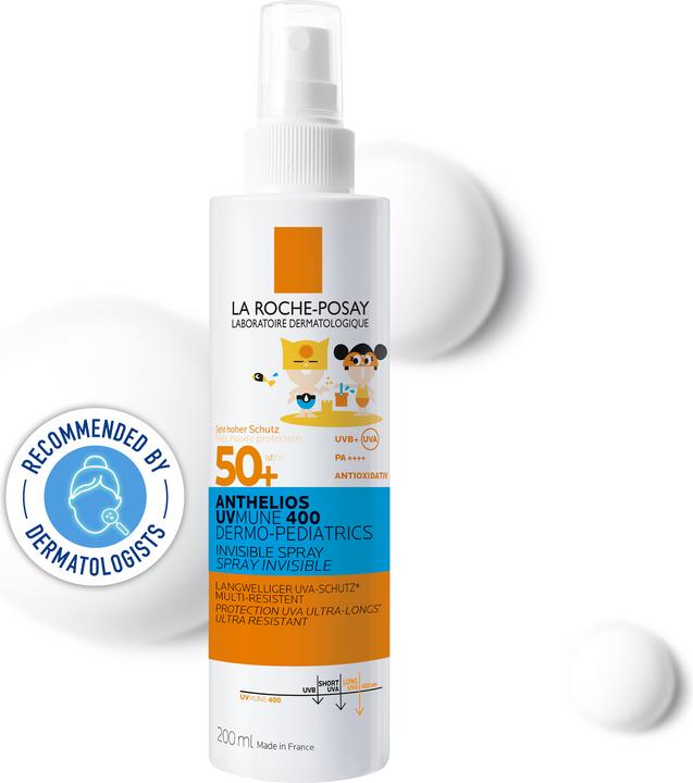 Immagine prodotto La Roche Posay ROCHE POSAY Anthelios DP Invi Spr UV SPF50+ 200 ml (Spray solare, SPF 50+, 200 ml, 237 g)