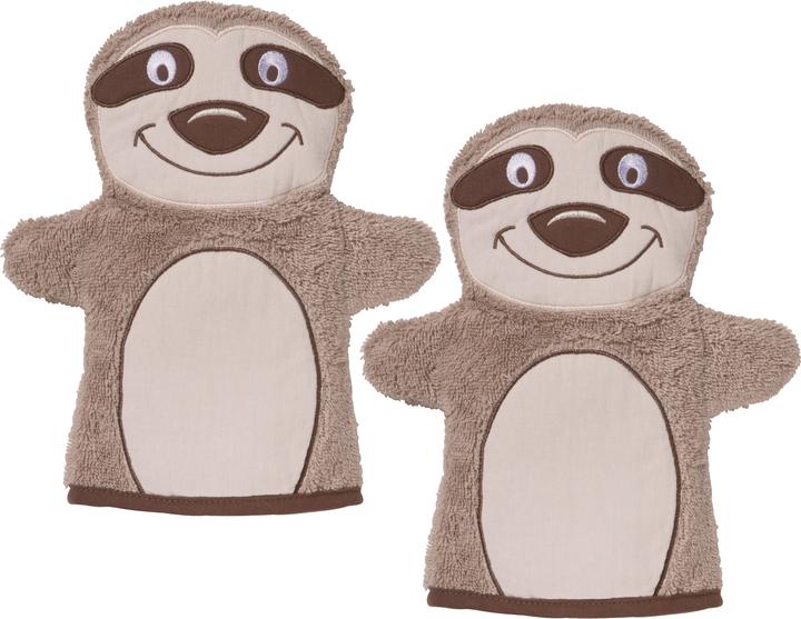 Produktbild Erwin Müller Kinder-Waschhandschuh 2er-Pack (23 x 25 cm)