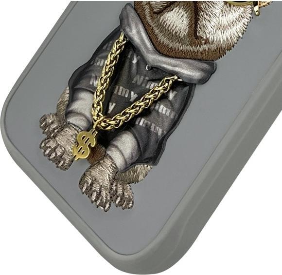 Immagine prodotto Uniq Nimmy case iPhone 16 Pro 6.3" gray Glasses Cool Dog (Apple iPhone 16 Pro)