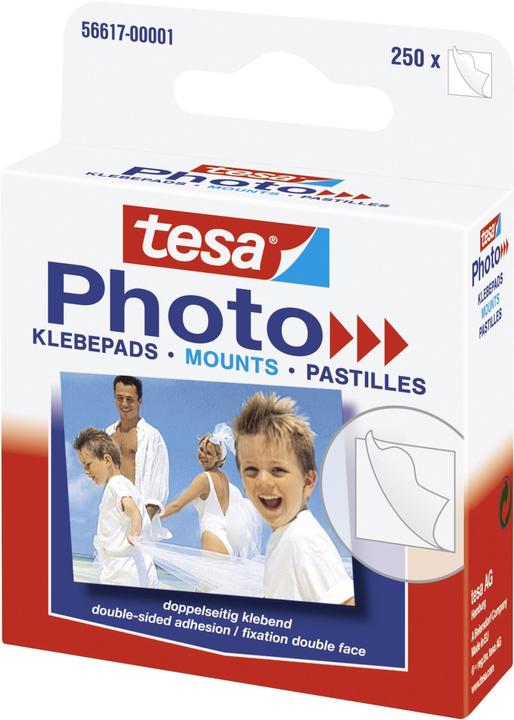 Produktbild tesa Foto Klebepads, selbstklebend, 250 Fotoecken