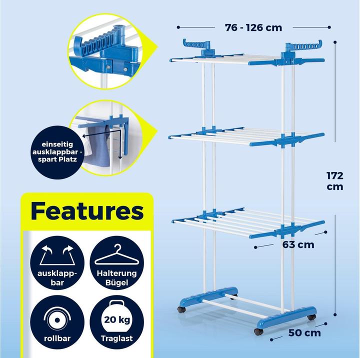 Produktbild Easymaxx Turmtrockner (17.50 m)