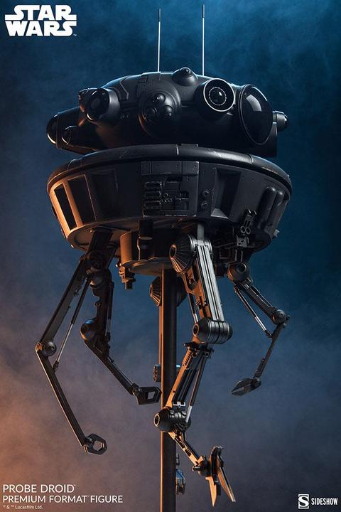 Actual product image Sideshow Star Wars statuette Premium Format Probe Droid 68 cm
