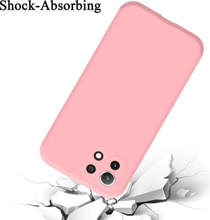 Actual product image Cadorabo TPU Liquid Silicone Case Cover for Xiaomi Mi 11 LITE (4G / 5G) / 11 LITE NE (Xiaomi Mi 11 Lite, Xiaomi Mi 11 Lite 5G)