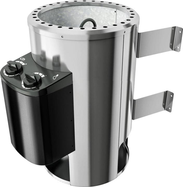 Image du produit Karibu Sauna Lobin accès d'angle, couronne (Contrôle interne Plug & Play 3,6 KW)