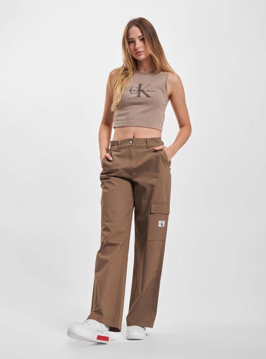 Actual product image Calvin Klein Jeans Mineral Dye Rib Tank Top (S)