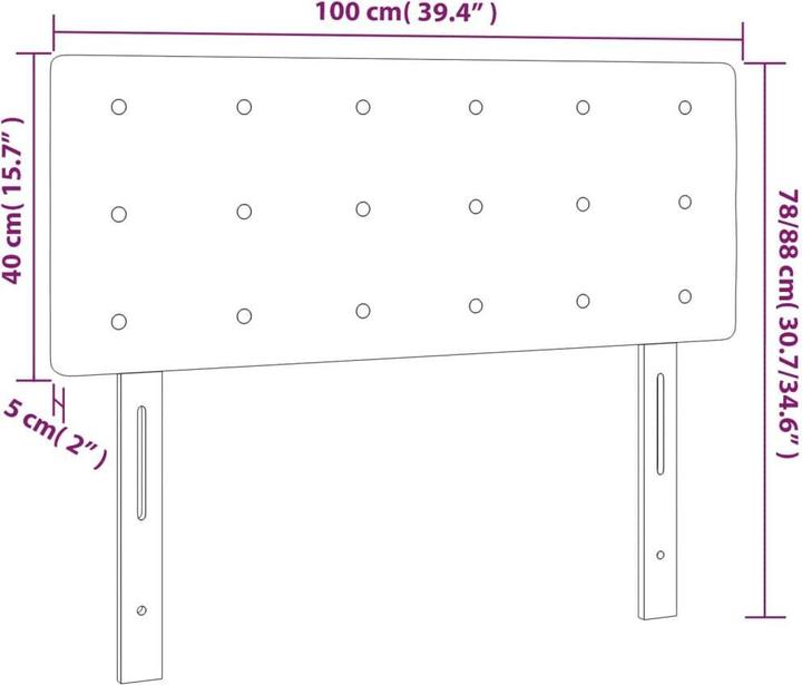 Image du produit VidaXL Herold (100 x 5 x 88 cm)