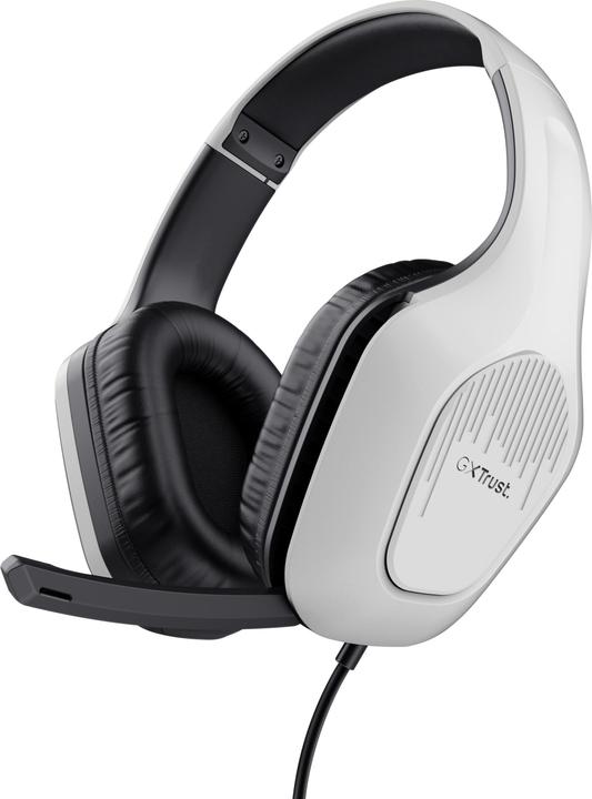 Trust GXT415W ZIROX HEADSET – WHITE (Kabelgebunden)