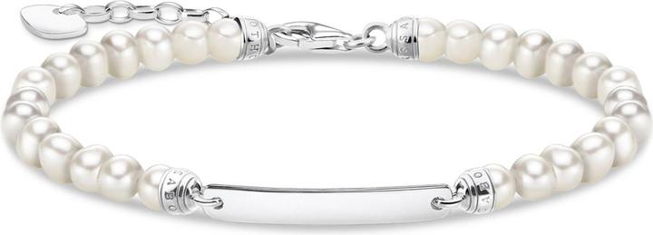 Immagine prodotto Thomas Sabo Bracciale di perle (19 cm, Argento 925)