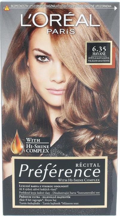 Produktbild L'Oréal Paris Loreal Professionnel - Hair Recitals Pr 6.35/A3 Havane