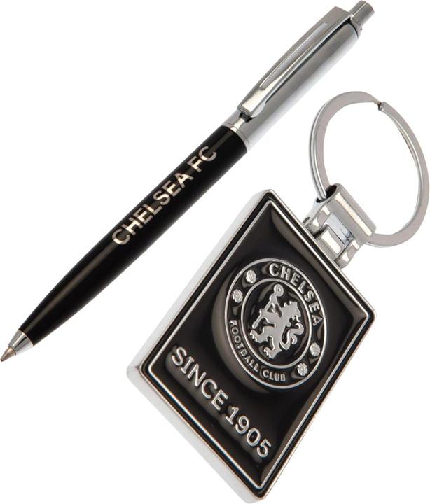 Produktbild Chelsea FC Kugelschreiber und Schlüsselanhänger Set