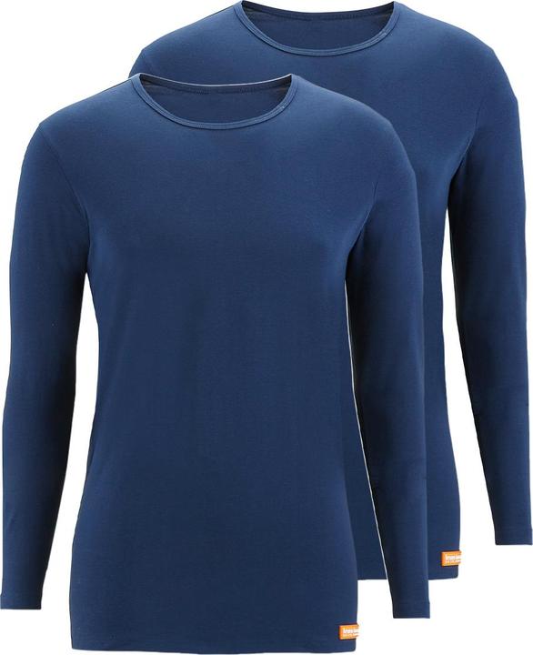 Produktbild Bruno Banani 2er Pack WARM UP Unterhemd / Shirt Langarm (L)