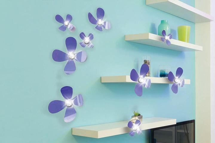 Actual product image Walplus flowers (85.5 x 85.5 cm)