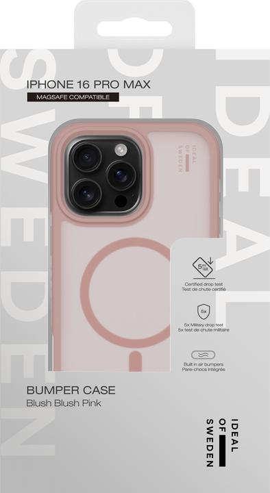 Immagine prodotto iDeal Of Sweden Magsafe Rugged Cover Rosa Blush (Apple iPhone 16 Pro Max)