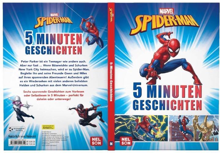 Actual product image Spider-Man: 5-Minuten-Geschichten (German, 2023)