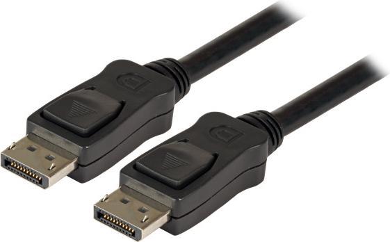 Actual product image EFB Elektronik DisplayPort 1.4 Connecting Cable 8K 60Hz A-A St-St, 1m, black Compliant with DisplayPort v1.4 (1 m, DisplayPort)
