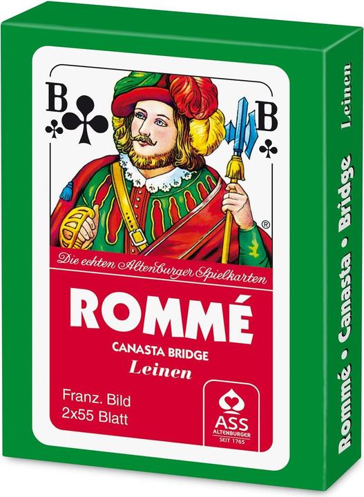 Produktbild ASS Altenburg Rommé - Canasta - Bridge (Deutsch, Französisch, Italienisch)