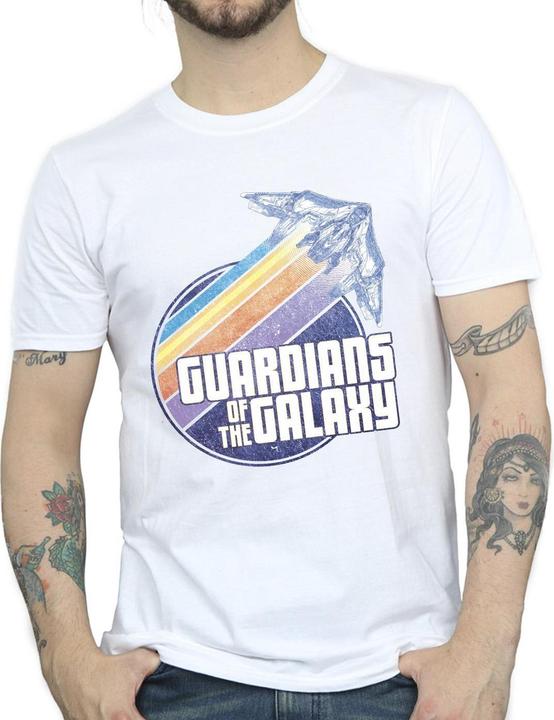Produktbild Guardians of the Galaxy Badge Rocket TShirt (S)